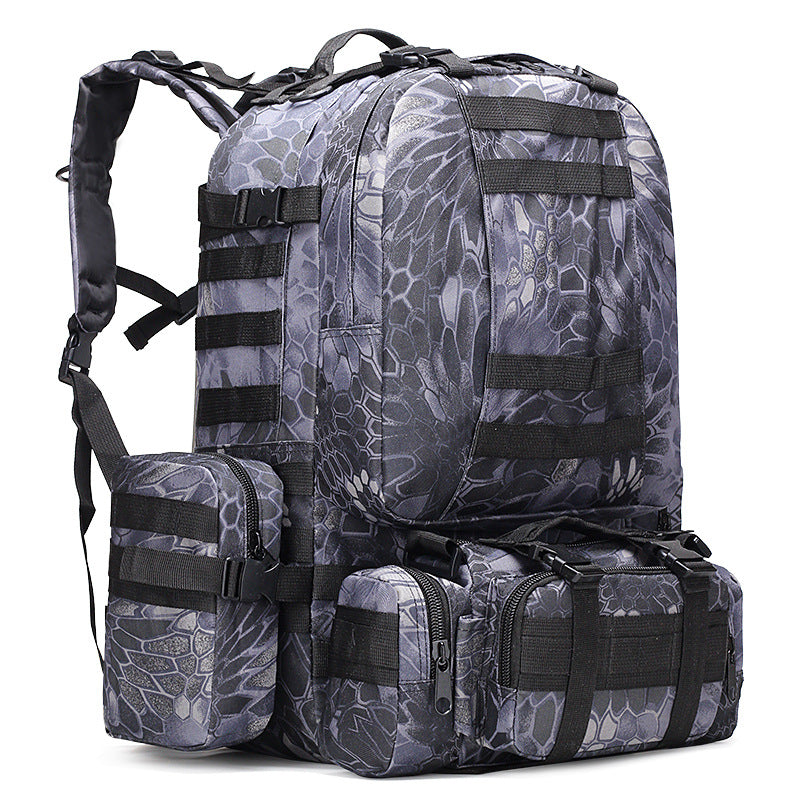 Tactical Backpack Travel Camping Hiking Packbag Military Style Pack Bag Outdoor sports bag (NF-YB-B013)