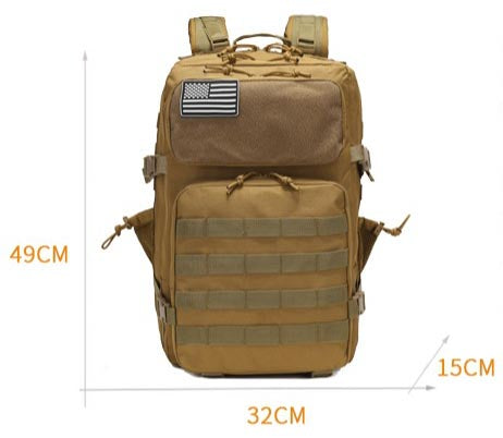 Tactical Backpack Travel Camping Hiking Packbag Military Style Pack Bag Outdoor sports bag (NF-YB-B020)