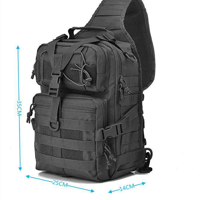 Tactical Chest bag Multi-function Travel Camping Hiking crossbody bag Military Style Bag Outdoor sports bag (NF-YB-C012)