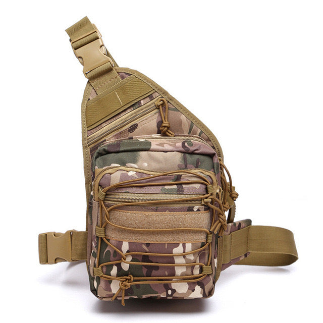 Tactical Chest bag Multi-function Travel Camping Hiking crossbody bag Military Style Bag Outdoor sports bag (NF-YB-C018)