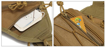 Tactical Chest bag Multi-function Travel Camping Hiking crossbody bag Military Style Bag Outdoor sports bag (NF-YB-C018)