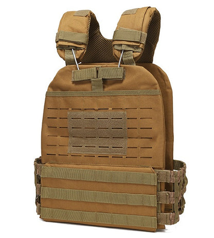 Tactical Vest Military Molle Plate Carrier Magazine Paintball CS Outdoor Velcro Protective Vest Hunting Vest  (NF-YB-V014)