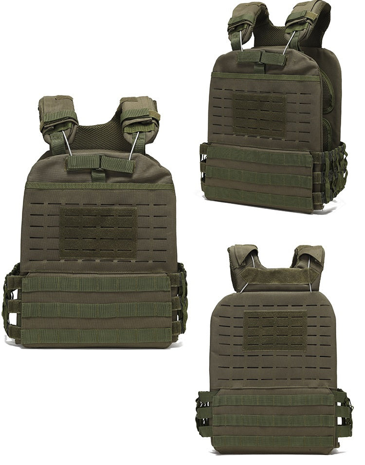 Tactical Vest Military Molle Plate Carrier Magazine Paintball CS Outdoor Velcro Protective Vest Hunting Vest  (NF-YB-V014)