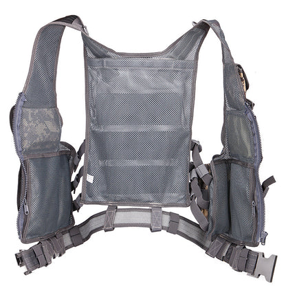 Tactical Vest Military Molle Plate Carrier Magazine Paintball CS Outdoor Velcro Protective Vest Hunting Vest (NF-YB-V016)