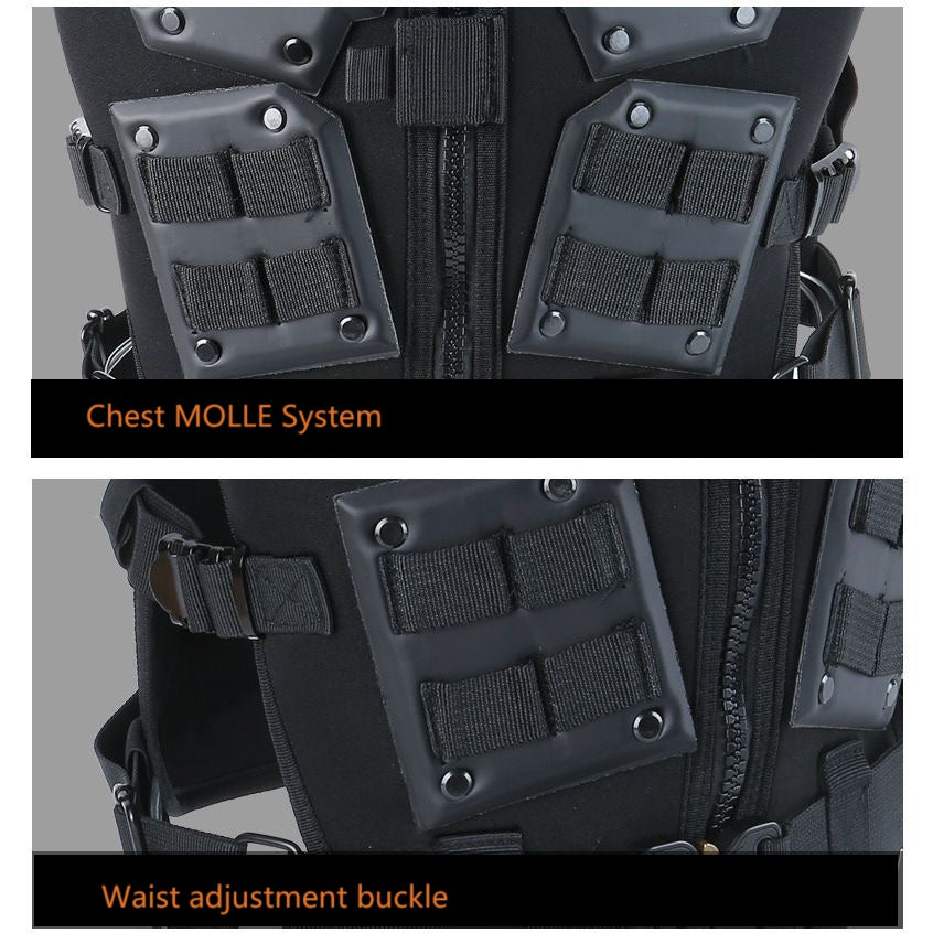 Tactical Vest Military Molle Plate Carrier Magazine Paintball CS Outdoor Velcro Protective Vest Hunting Vest  (NF-YB-V018)