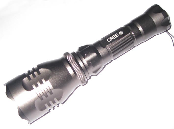 High power LED Flashlight include 18650 rechargeable battery (YA0005)